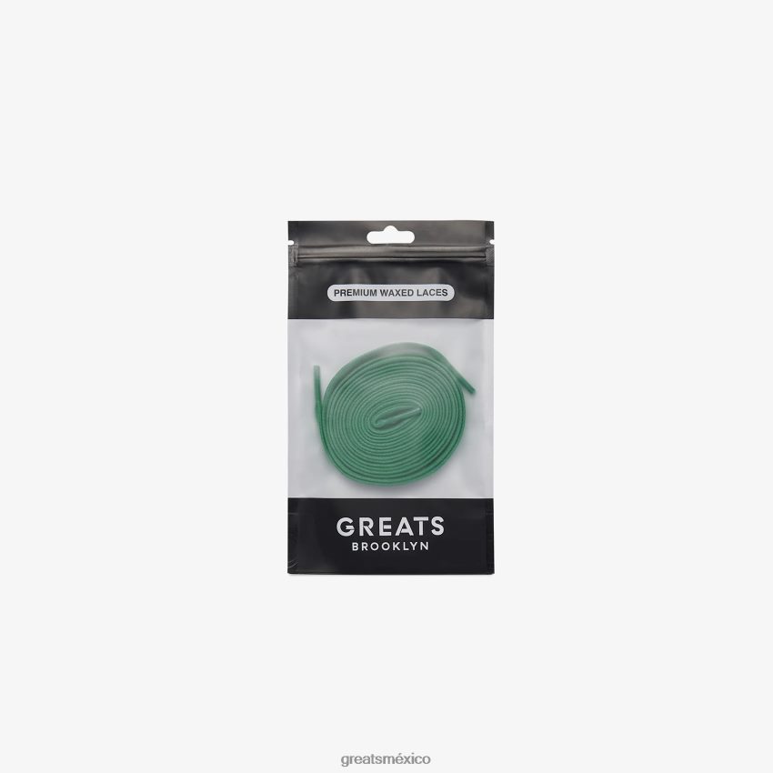 cordones premium 8H082D89 GREATS verde accesorios