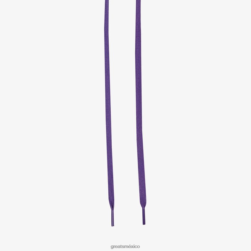 cordones premium 8H082D93 GREATS púrpura accesorios