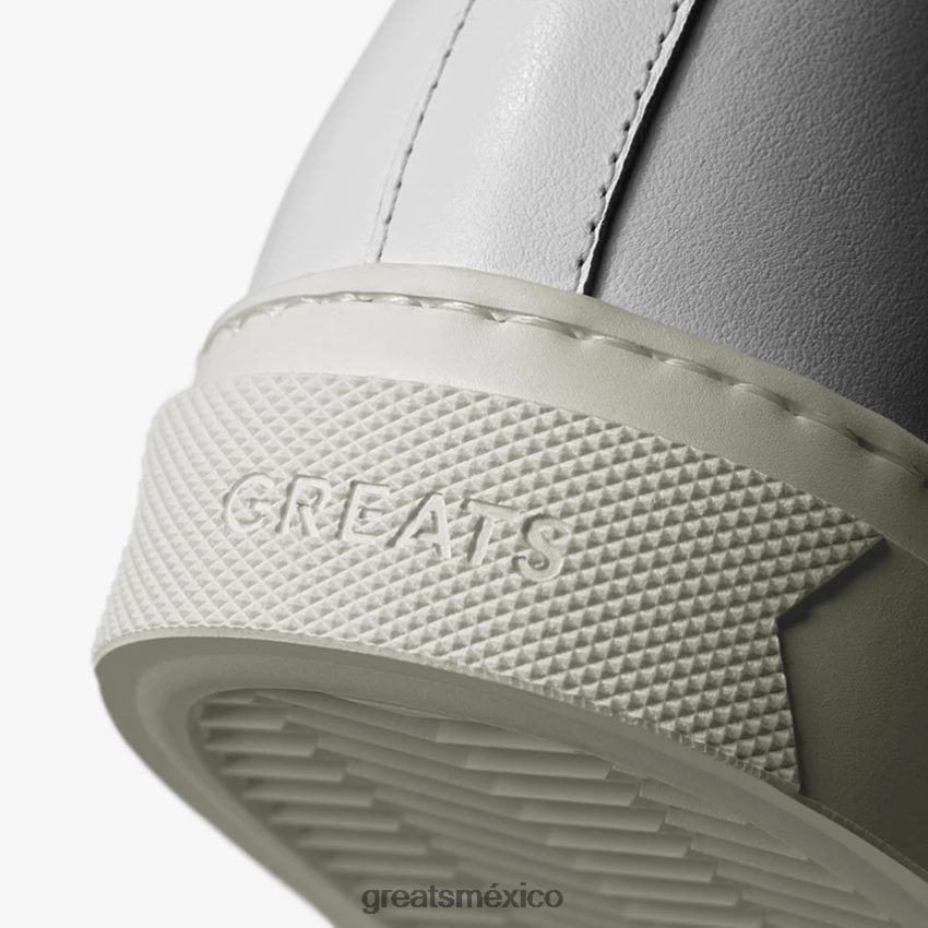 el alto real 8H082D119 GREATS blanco zapatos