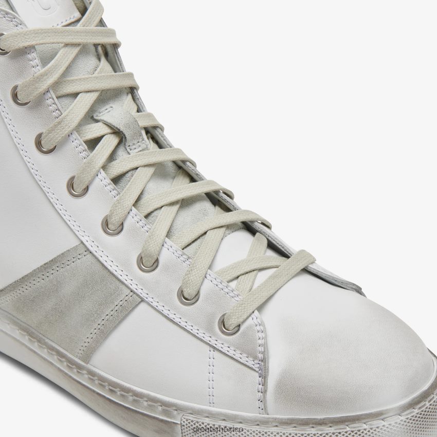 el reinado alto 8H082D109 GREATS blanco zapatos