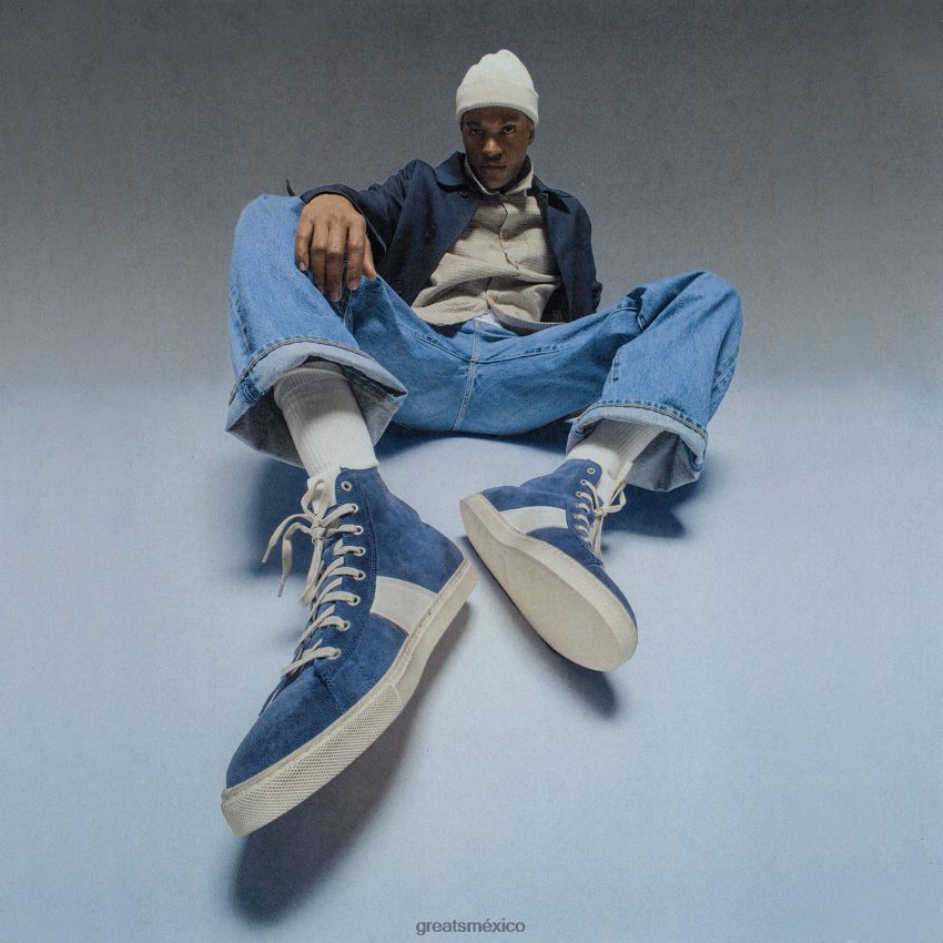 el reinado alto 8H082D110 GREATS Armada zapatos