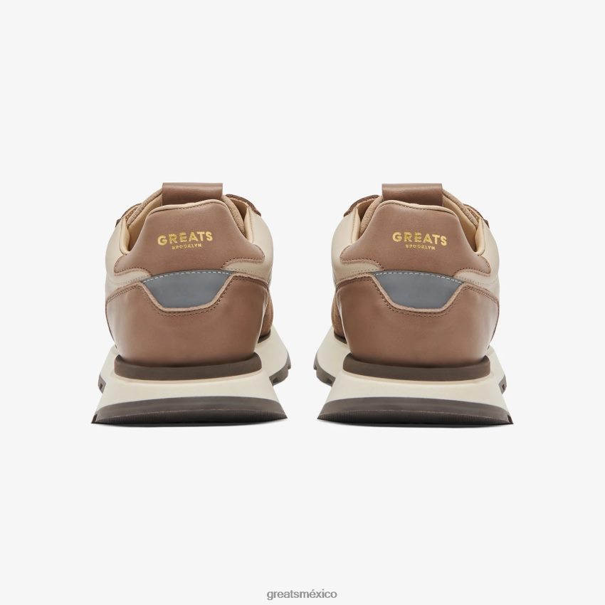 el corredor de punto verde 8H082D43 GREATS moca zapatos