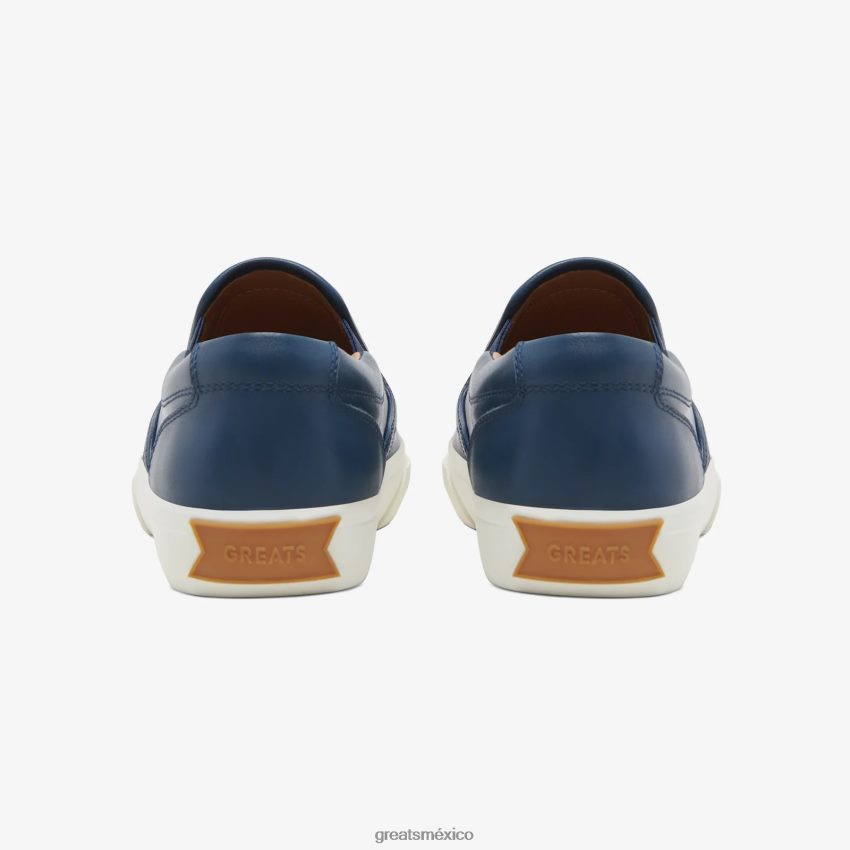 el cuero wooster 8H082D74 GREATS Armada zapatos