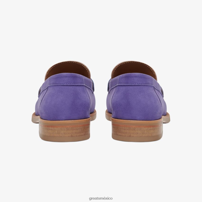 el mocasín essex 8H082D75 GREATS azul vintage zapatos