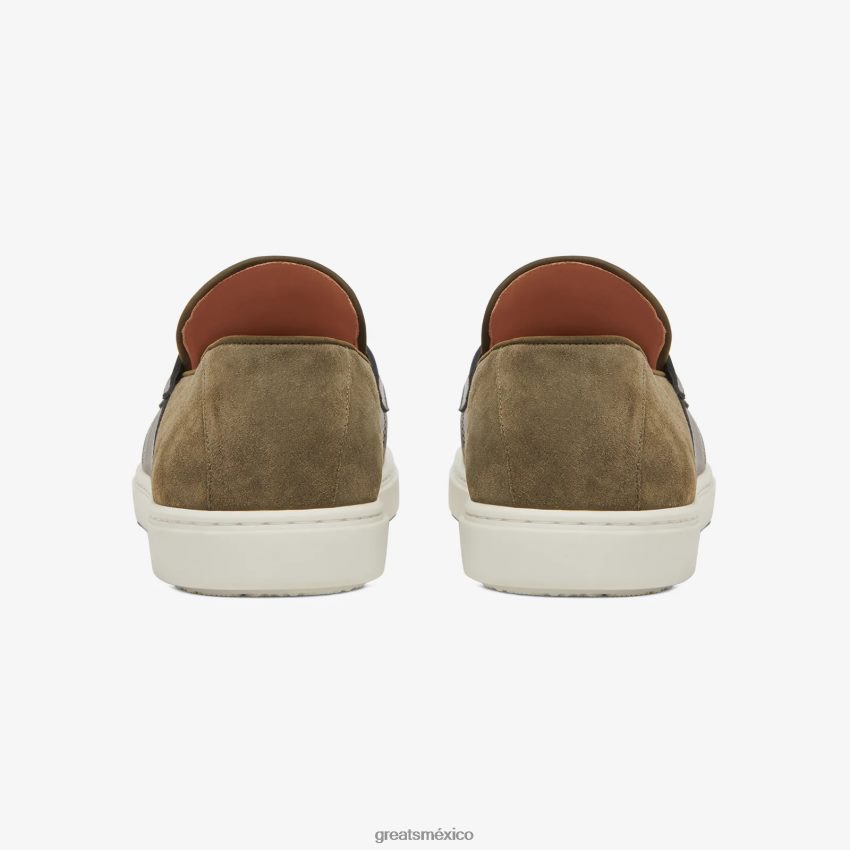 el mocasín paros 8H082D70 GREATS carga múltiple zapatos