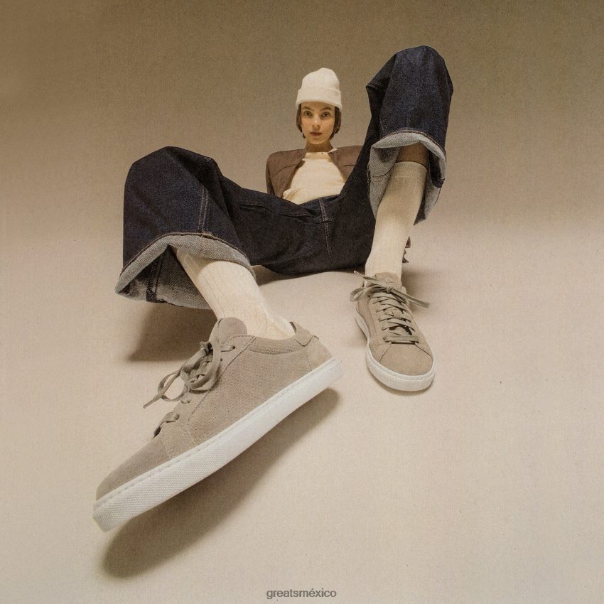 el Reino 8H082D158 GREATS gris zapatos