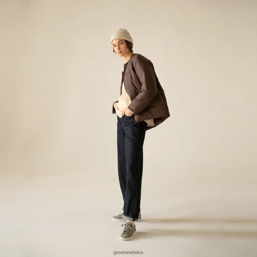 el Reino 8H082D158 GREATS gris zapatos