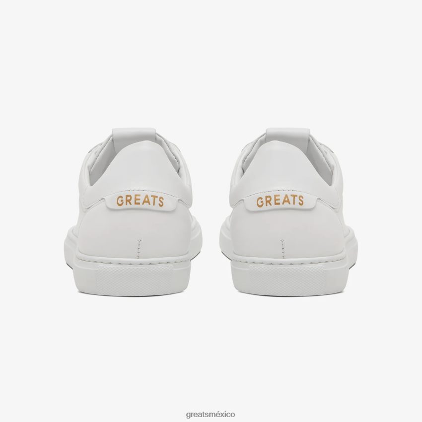 el Reino 8H082D25 GREATS blanco zapatos