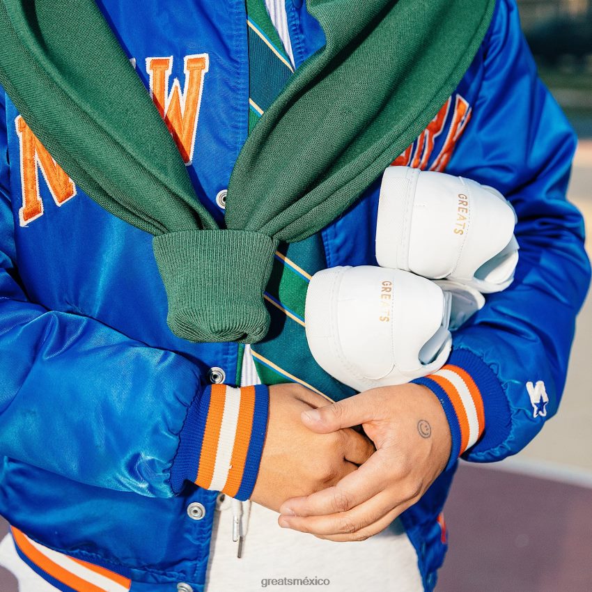 el Reino 8H082D25 GREATS blanco zapatos