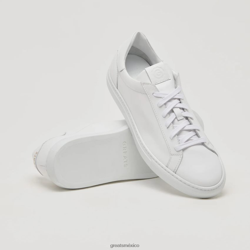 el Reino 8H082D25 GREATS blanco zapatos