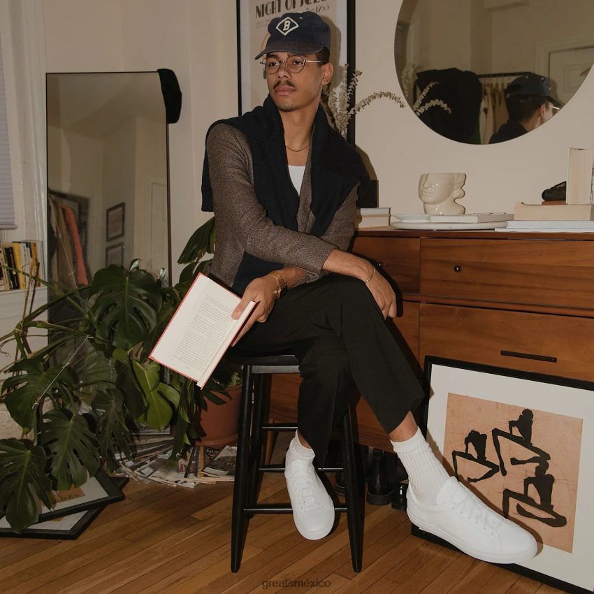 el Reino 8H082D25 GREATS blanco zapatos