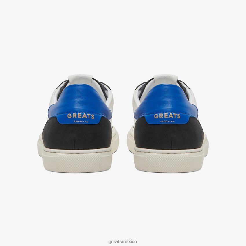 el Reino 8H082D29 GREATS retro azul negro zapatos