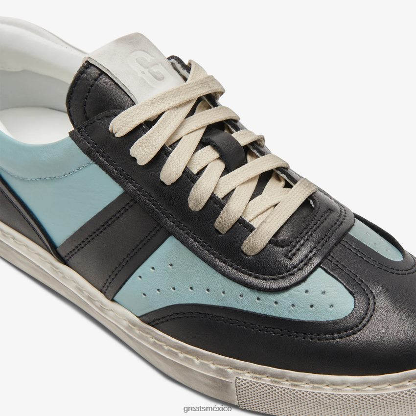 el charlie angustiado 8H082D140 GREATS azul múltiple zapatos