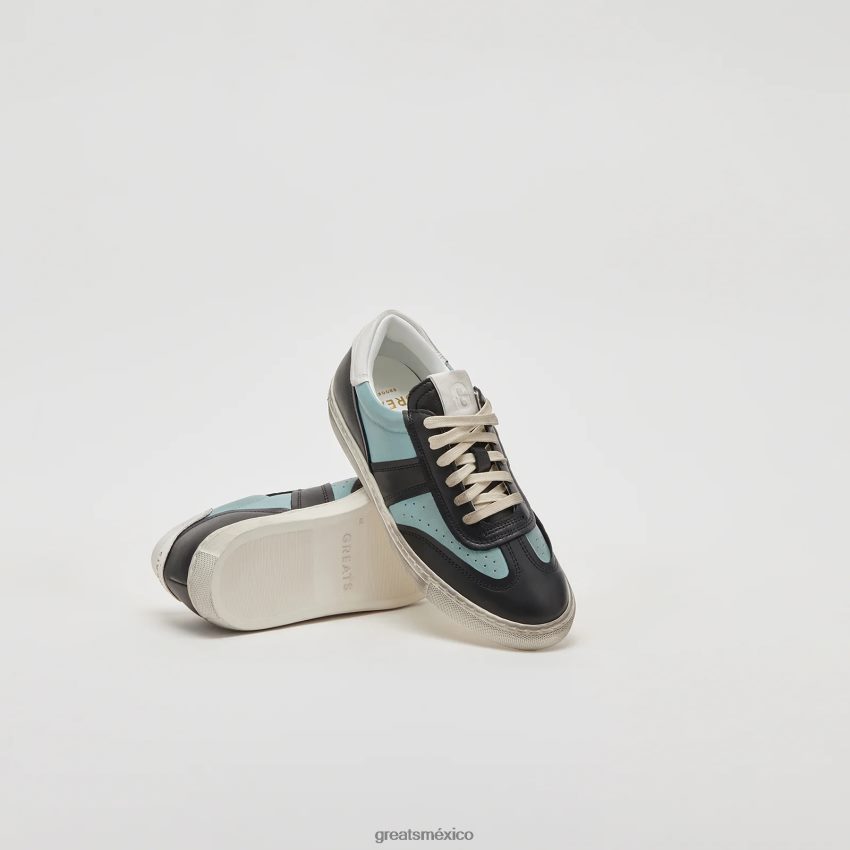 el charlie angustiado 8H082D140 GREATS azul múltiple zapatos