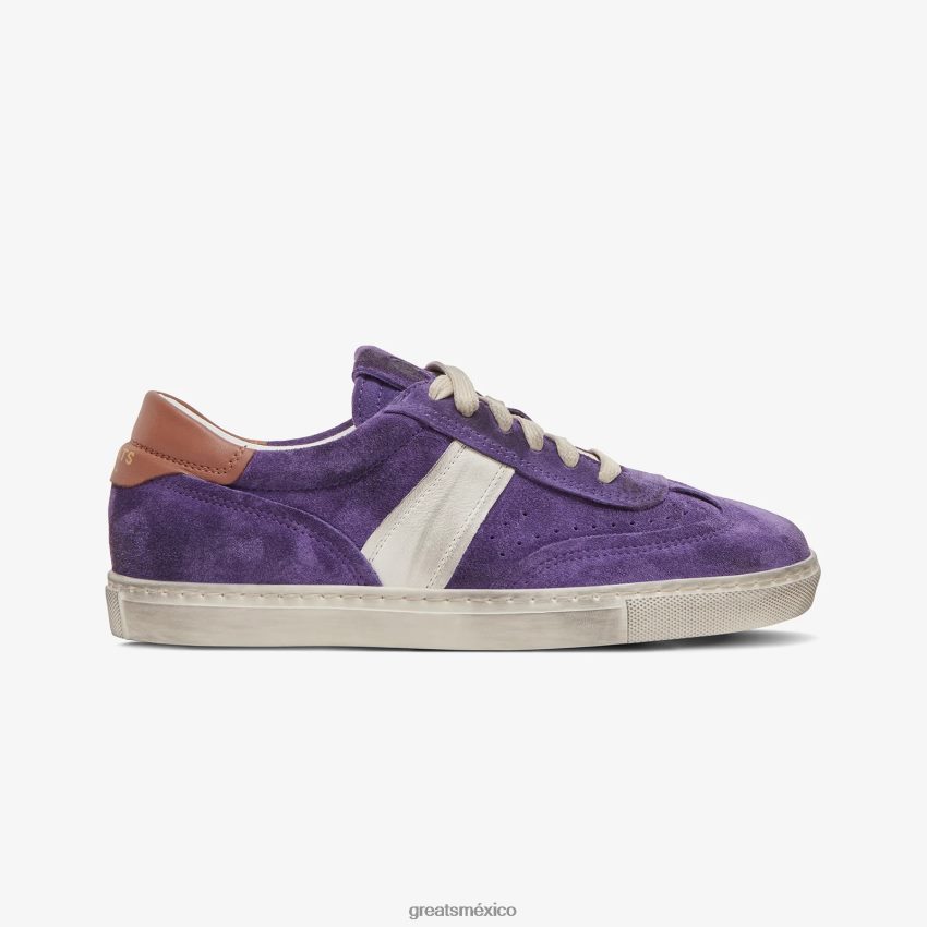 el charlie angustiado 8H082D142 GREATS morado multicolor zapatos