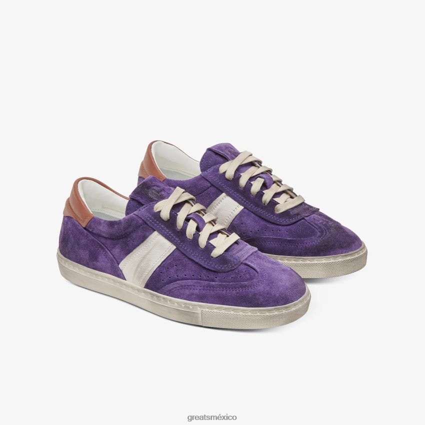 el charlie angustiado 8H082D142 GREATS morado multicolor zapatos