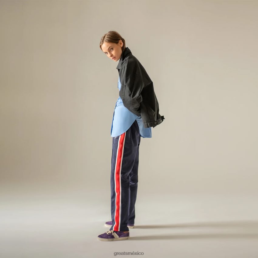 el charlie angustiado 8H082D142 GREATS morado multicolor zapatos