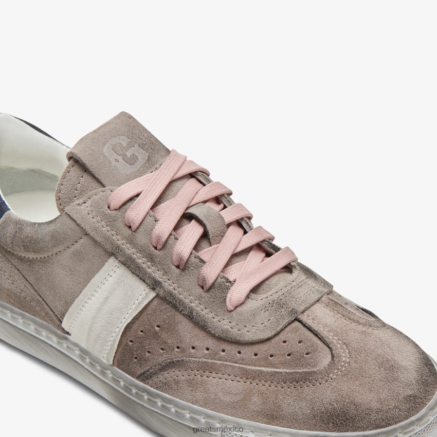 el charlie angustiado 8H082D145 GREATS gris zapatos