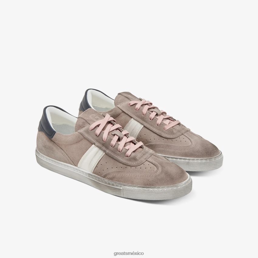 el charlie angustiado 8H082D35 GREATS gris zapatos