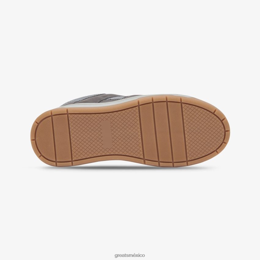 el patín bajo cooper 8H082D32 GREATS carbón zapatos