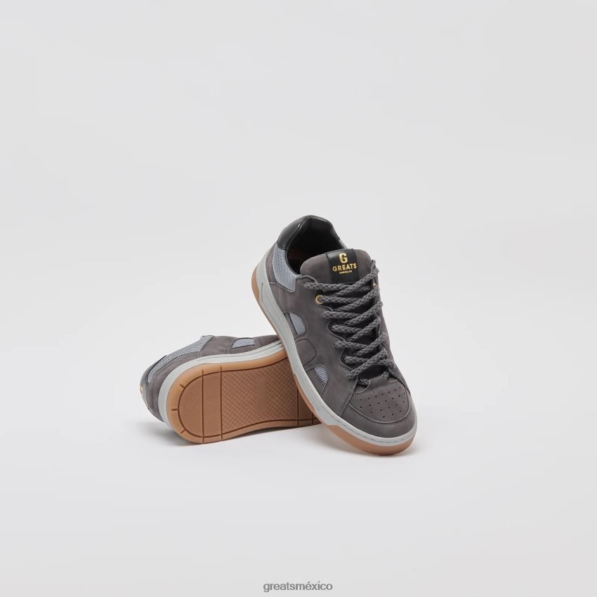 el patín bajo cooper 8H082D32 GREATS carbón zapatos