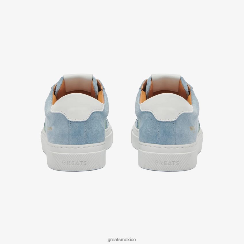 el real 2.0 8H082D123 GREATS azul claro zapatos