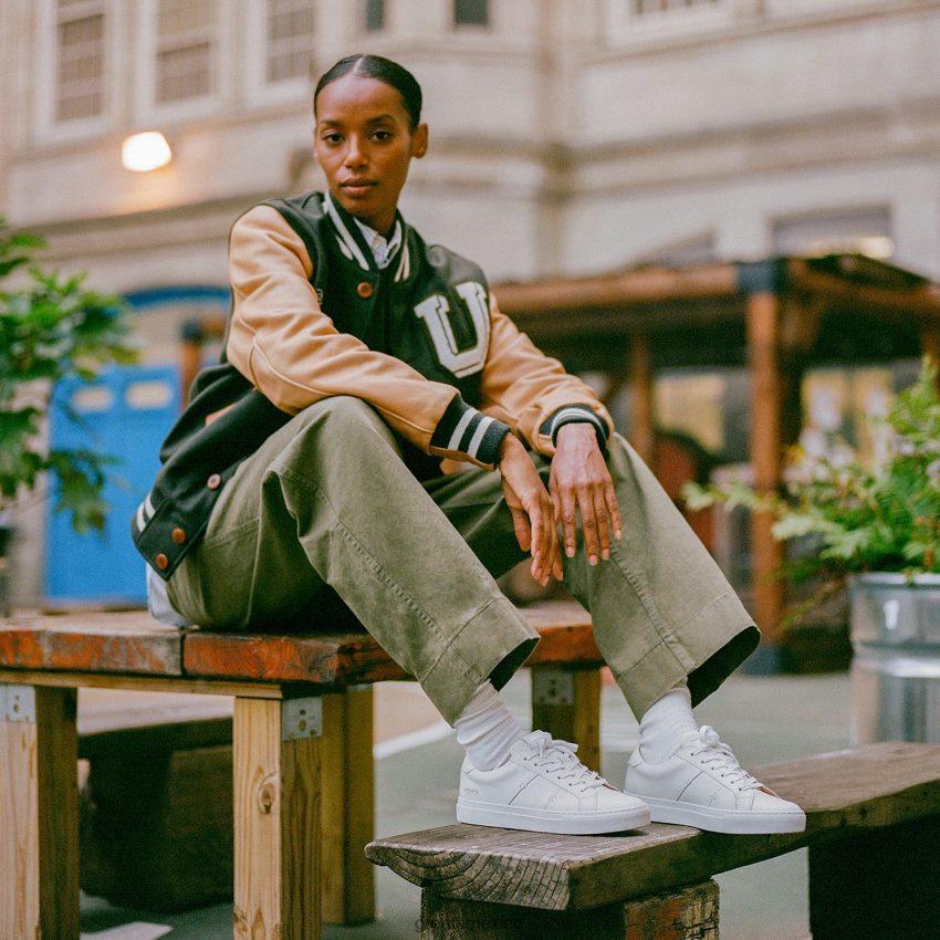 el real 2.0 8H082D131 GREATS blanco zapatos