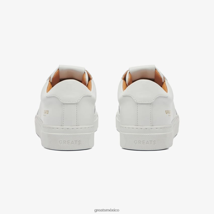 el real 2.0 8H082D131 GREATS blanco zapatos