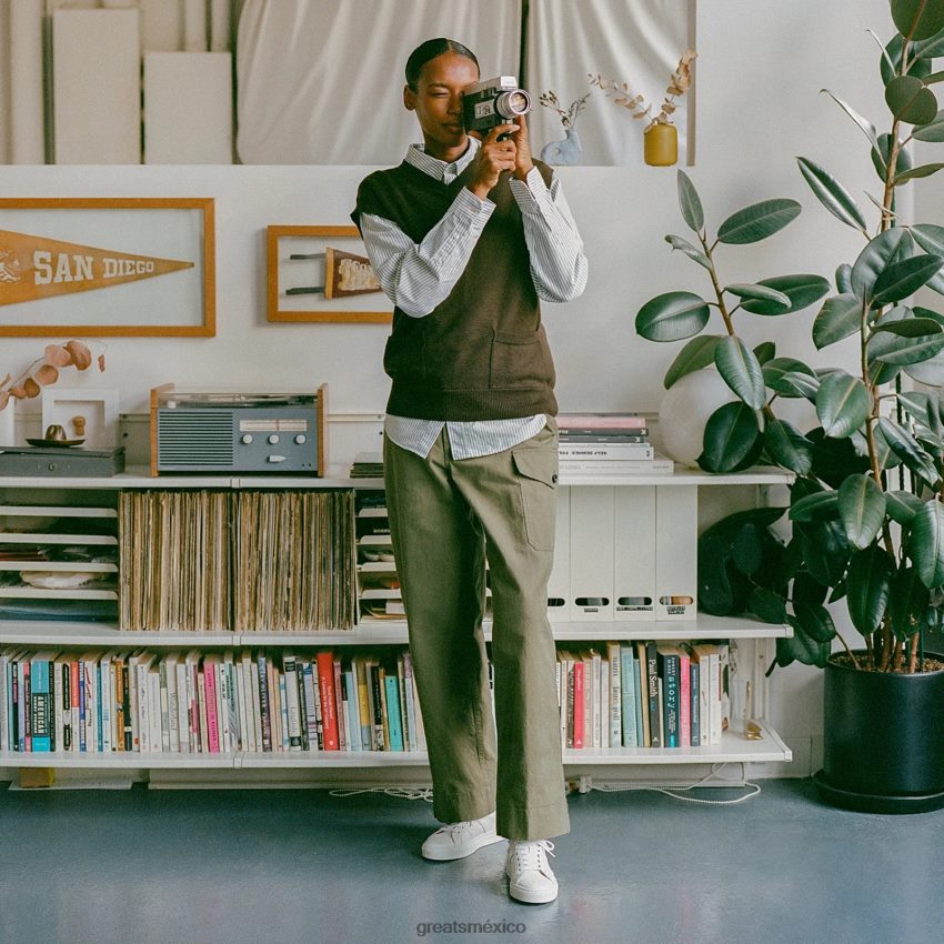 el real 2.0 8H082D131 GREATS blanco zapatos