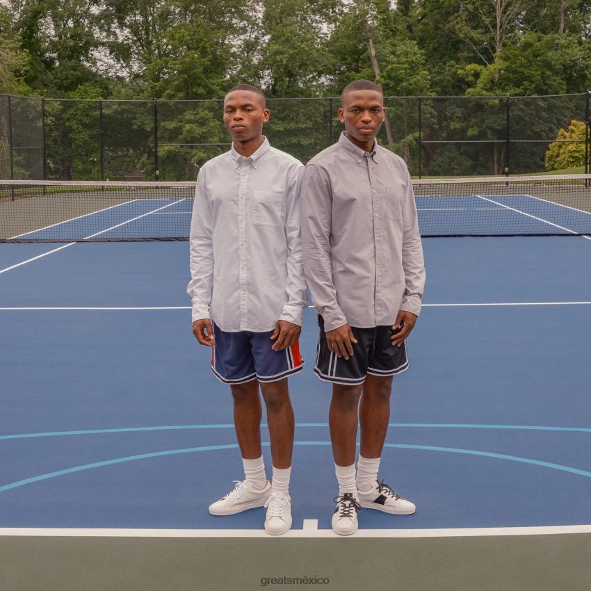 el real 2.0 8H082D17 GREATS blanco negro zapatos