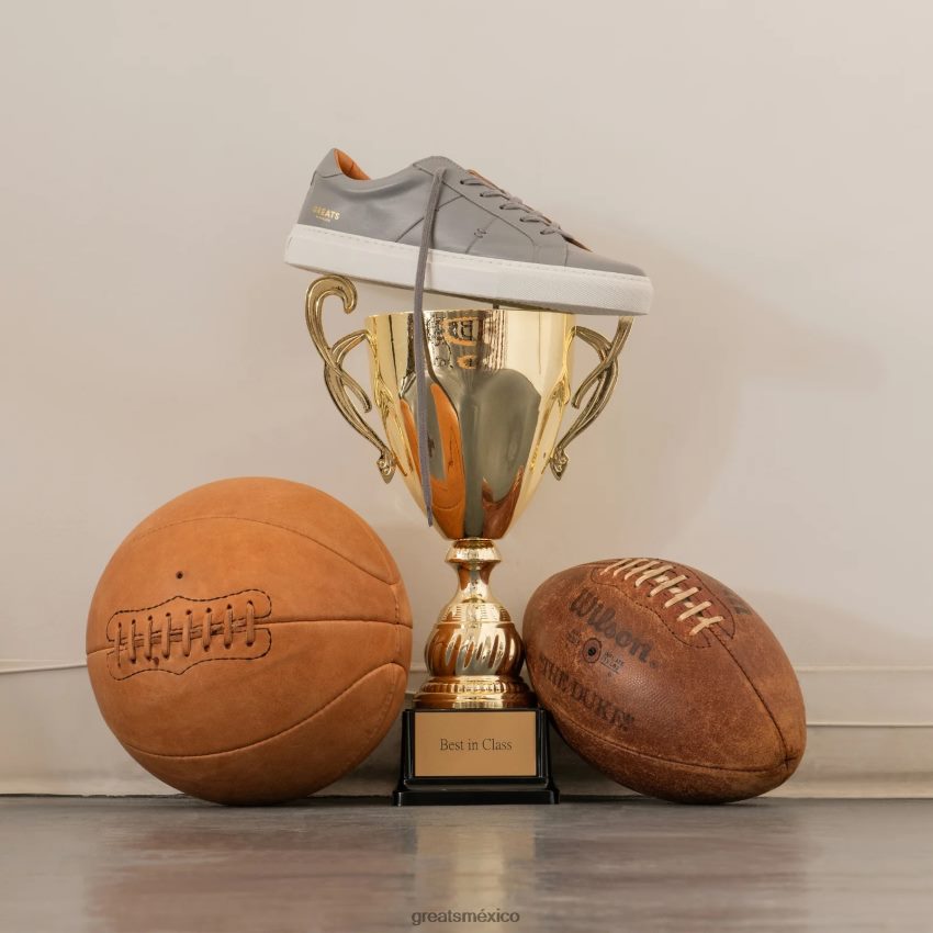 el real 2.0 8H082D6 GREATS gris ceniza zapatos