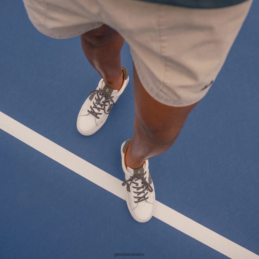 el real 2.0 8H082D7 GREATS blanco verde zapatos