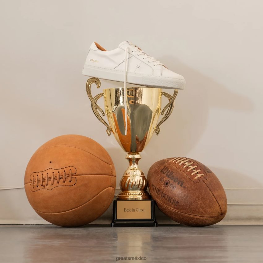 el real 2.0 8H082D8 GREATS blanco zapatos