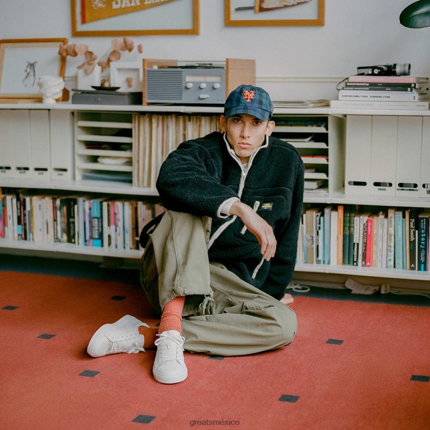 el real 2.0 8H082D8 GREATS blanco zapatos