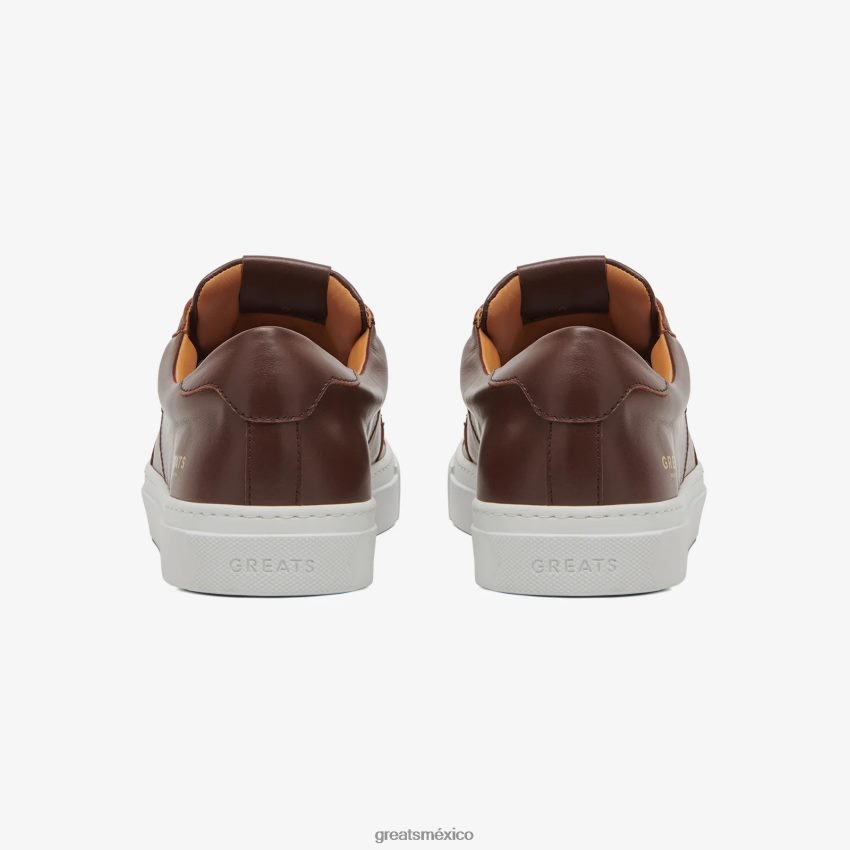 el real 2.0 8H082D9 GREATS marron oscuro zapatos