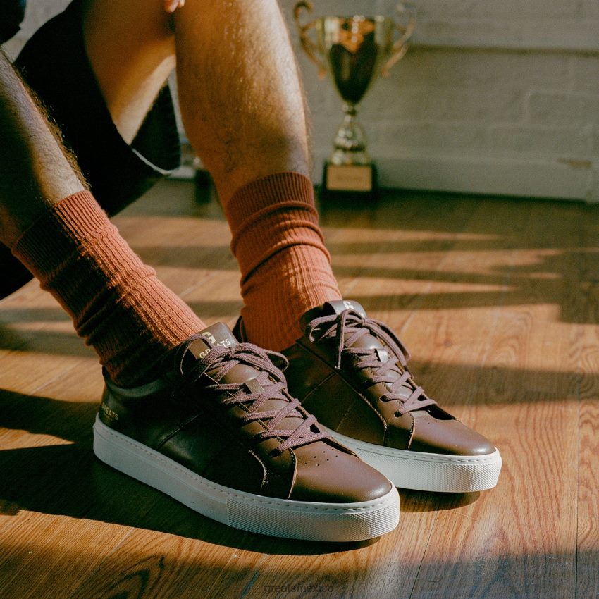 el real 2.0 8H082D9 GREATS marron oscuro zapatos