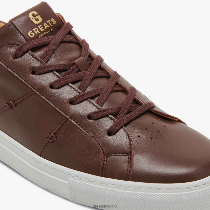 el real 2.0 8H082D9 GREATS marron oscuro zapatos