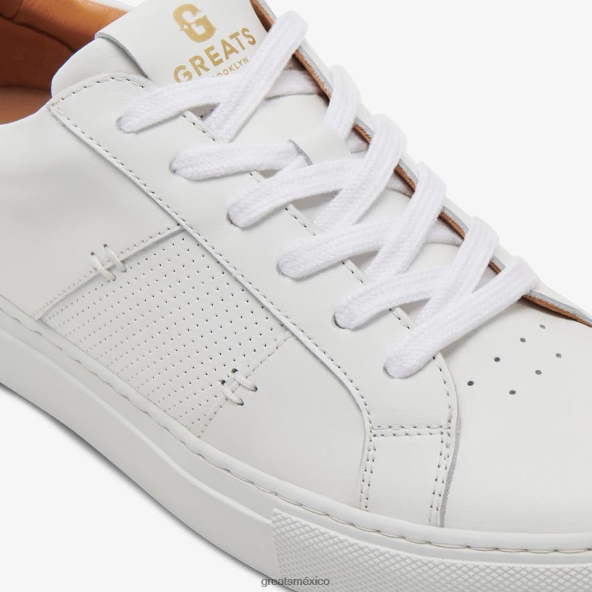 el royale 2.0 perforado 8H082D125 GREATS blanco zapatos