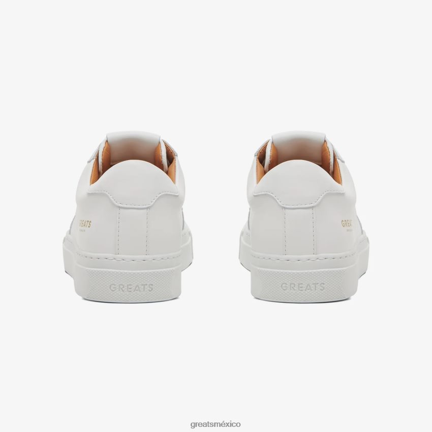 el royale 2.0 perforado 8H082D125 GREATS blanco zapatos