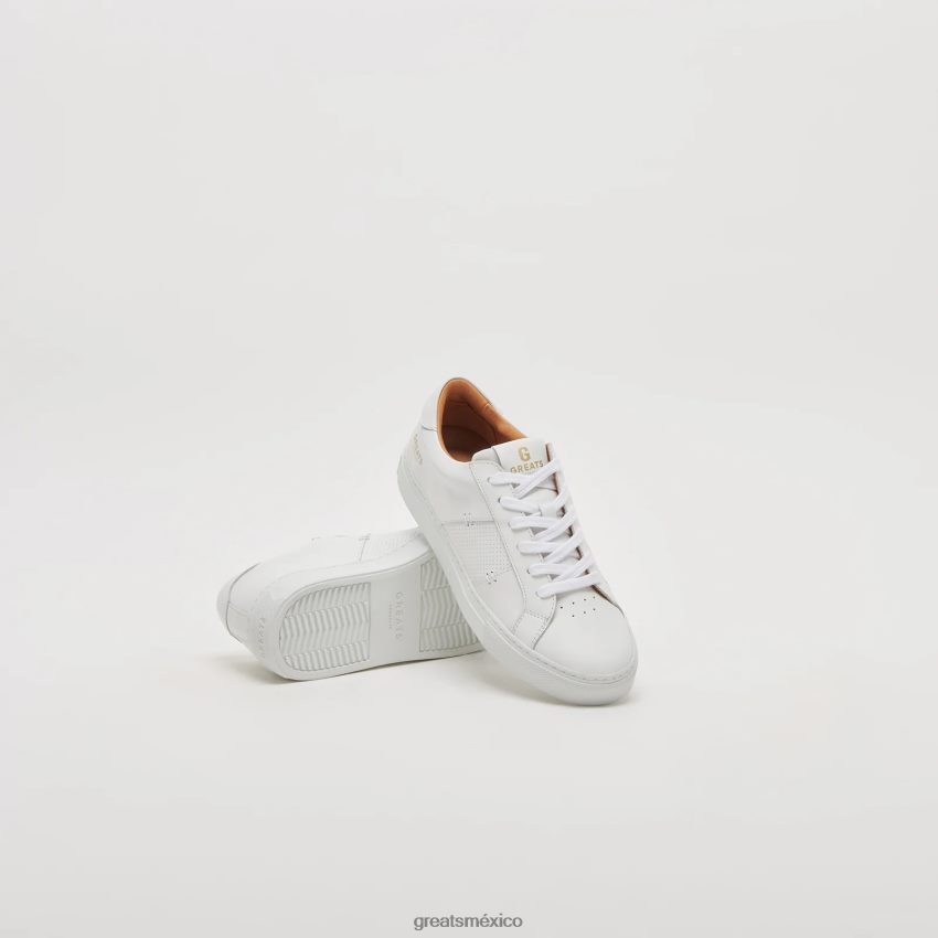 el royale 2.0 perforado 8H082D125 GREATS blanco zapatos