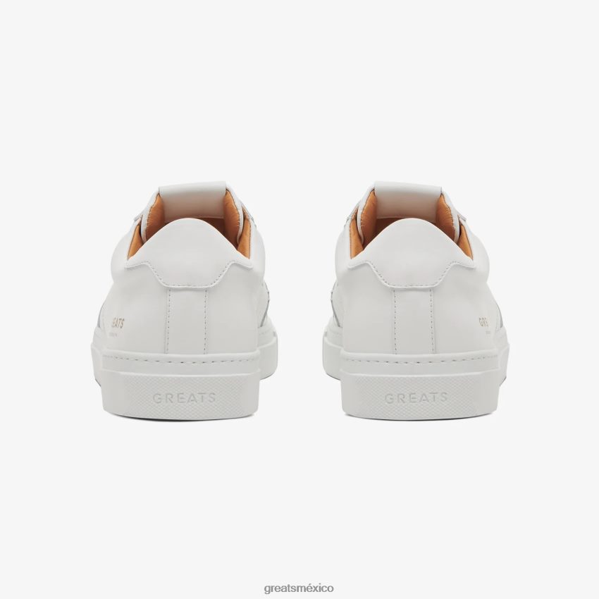 el royale 2.0 perforado 8H082D14 GREATS blanco zapatos