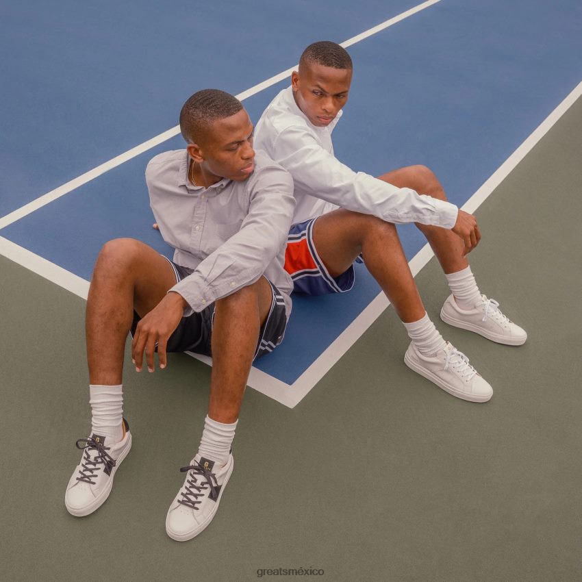 el royale 2.0 perforado 8H082D14 GREATS blanco zapatos