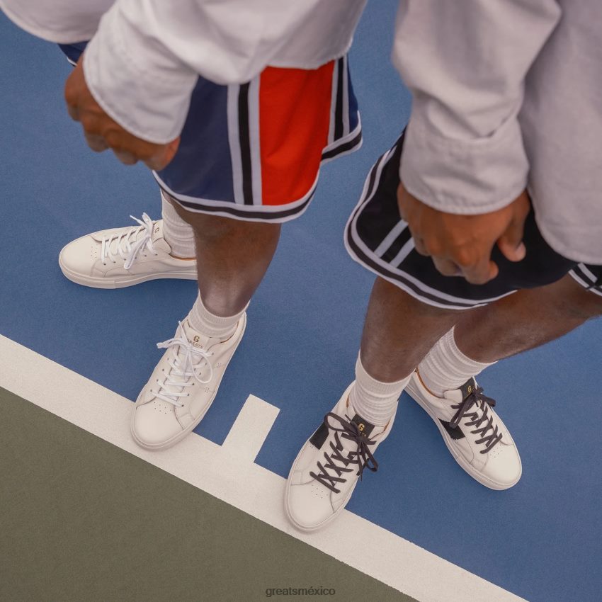 el royale 2.0 perforado 8H082D14 GREATS blanco zapatos