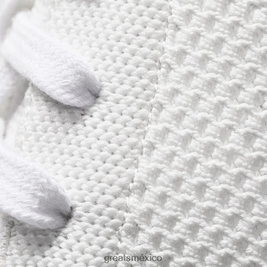 el tejido real 8H082D53 GREATS naval Blanca zapatos