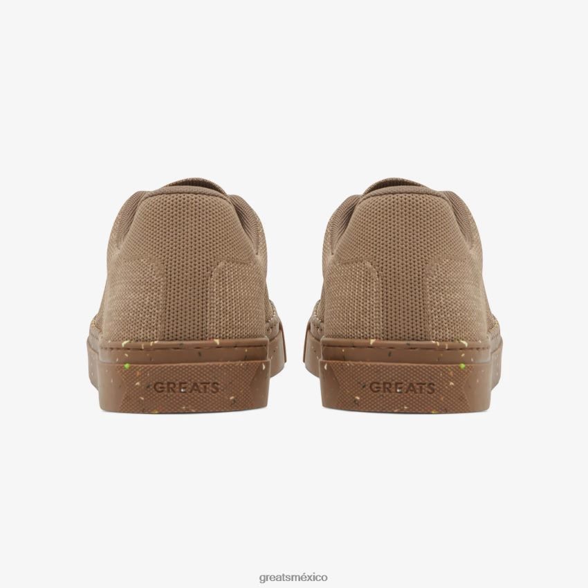 el tejido real 8H082D58 GREATS tono oliva zapatos