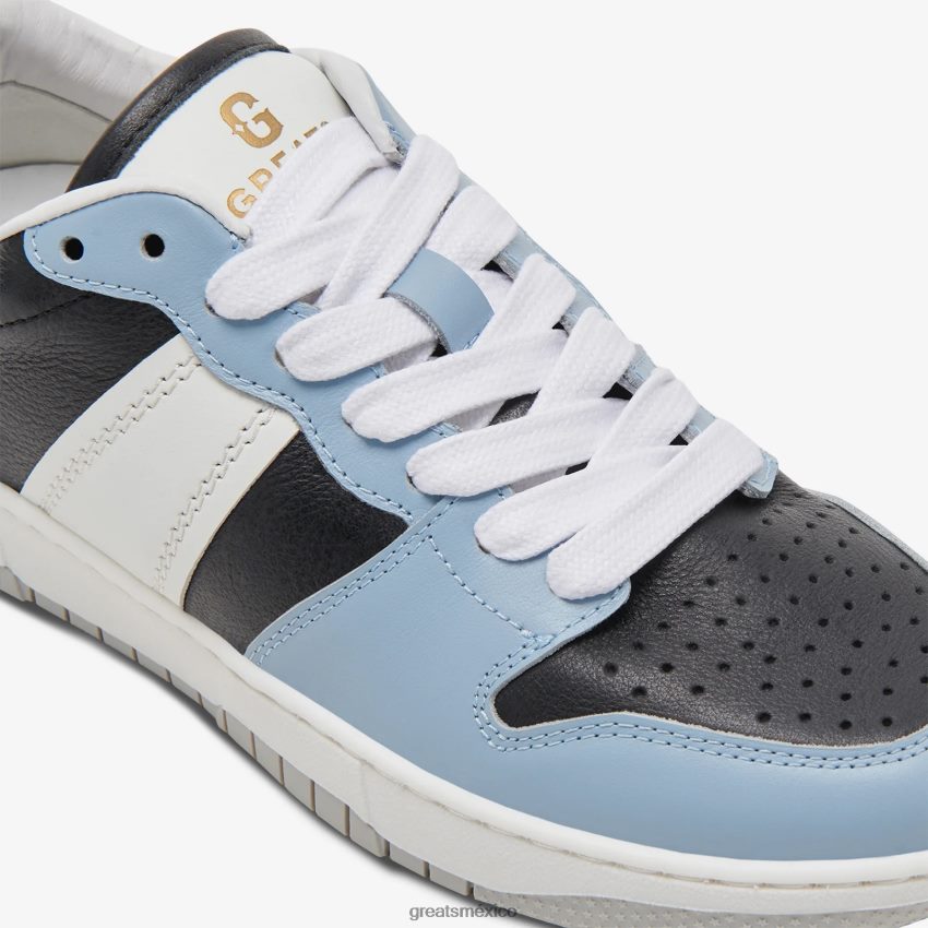 el tribunal jmz 8H082D146 GREATS azul múltiple zapatos