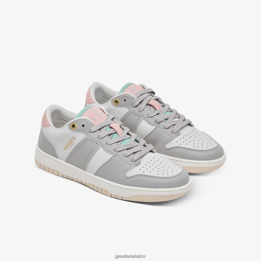 el tribunal jmz 8H082D148 GREATS gris blanco zapatos