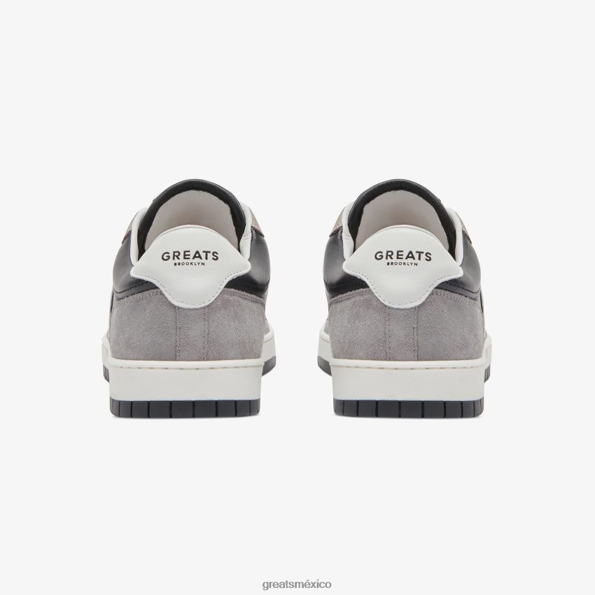 el tribunal jmz 8H082D1 GREATS Gris oscuro zapatos