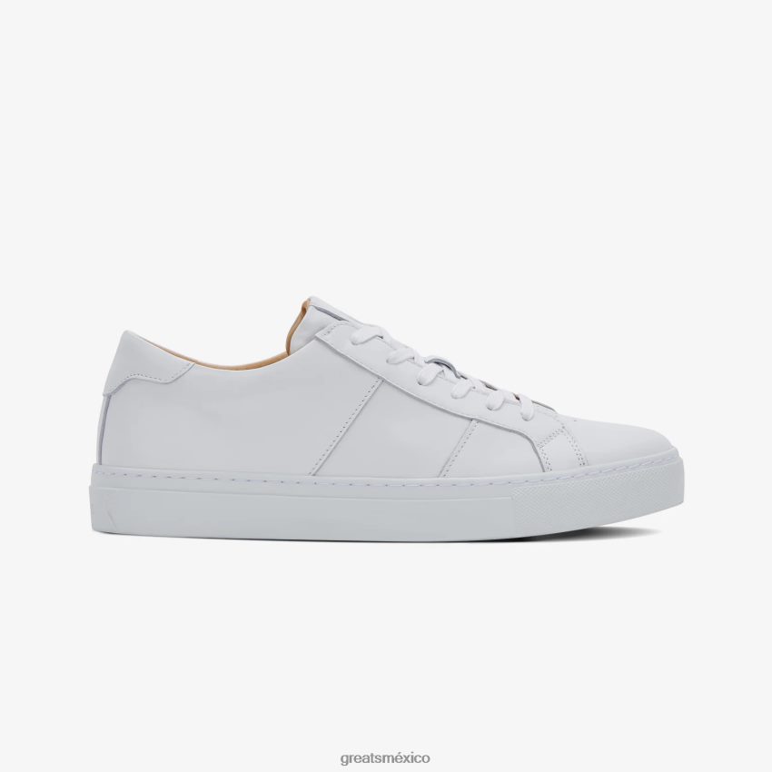la realeza 8H082D19 GREATS blanco zapatos