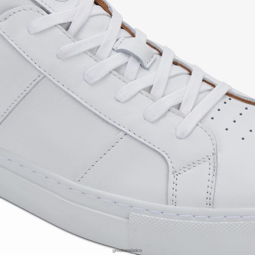 la realeza 8H082D19 GREATS blanco zapatos